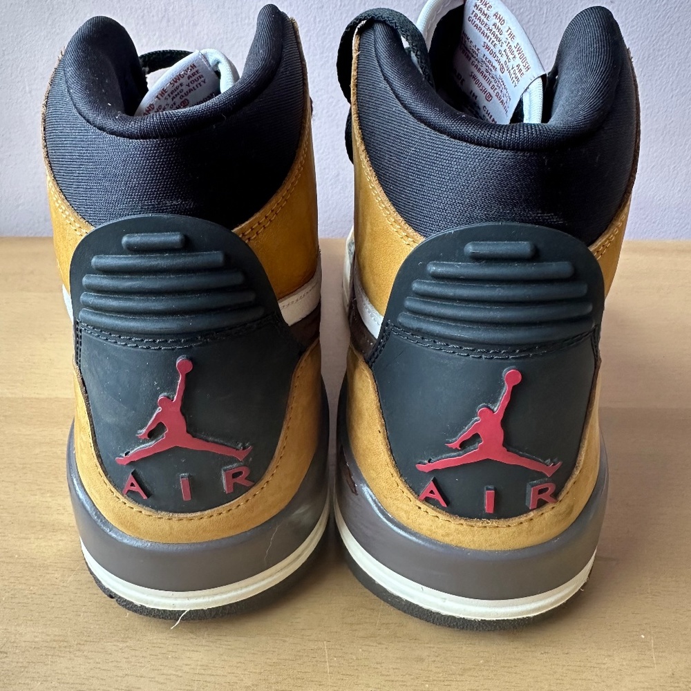 RARE Nike Air Jordan 1 Legacy 312 ROY Mens Shoes AV3922-102 Size 10.5 Rookie Tan - Picture 13 of 16
